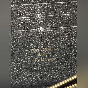 Sold❌LV Clemence Wallet – Black Empreinte Leather🖤✨